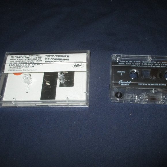 Billy Vera & The Beaters - Retro Nuevo on cassette (Capitol Records, 1988) - Picture 2 of 2